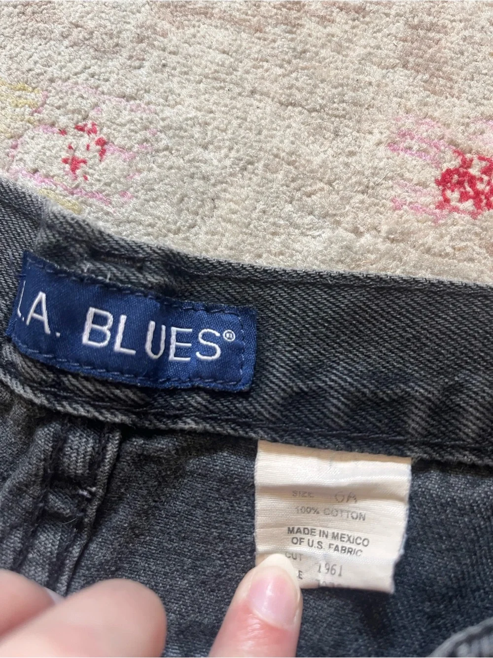 Vintage LA Blues denim shorts